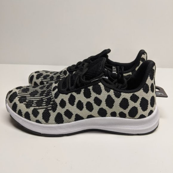 Athletic Works Snow Leopard Sneakers 10 New - Picture 1 of 8